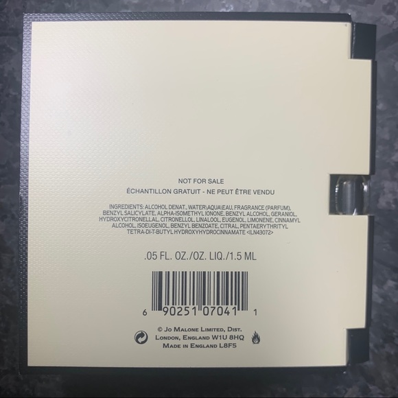 3/$12🌹Jo Malone Peony & Blush Suede sampIe - Picture 3 of 5